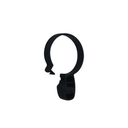 Cintre plastique antivol avec anneau plastique noir